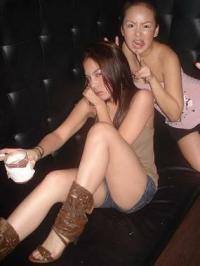 Now, now, I know my thighs look great but it's rude to stare! Tee-hee~!♥