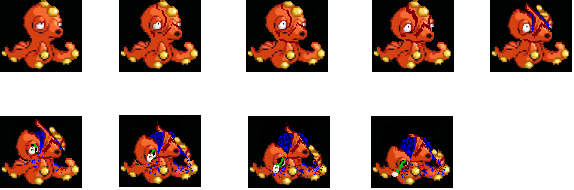 Octillerys Death Animation. Missing 2 or 3 frames... =/