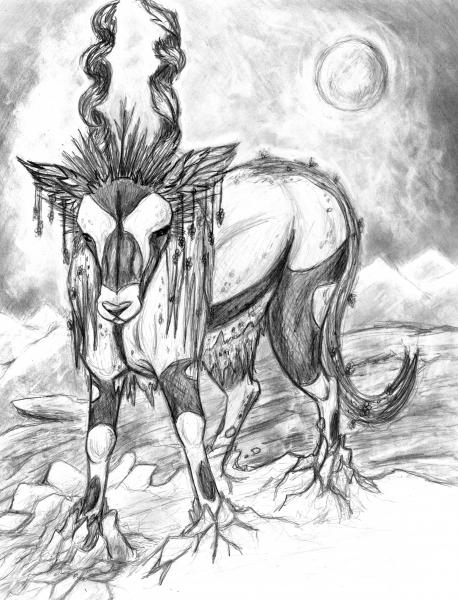 Of Stone and Earth
A gemsbok picture I did for class back in 2010. I love gemsbok. :)