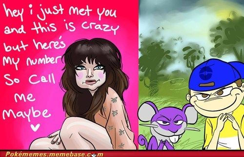 Oh, Joey. Go call people about how you've sewn parts onto your Rattata, don't you...