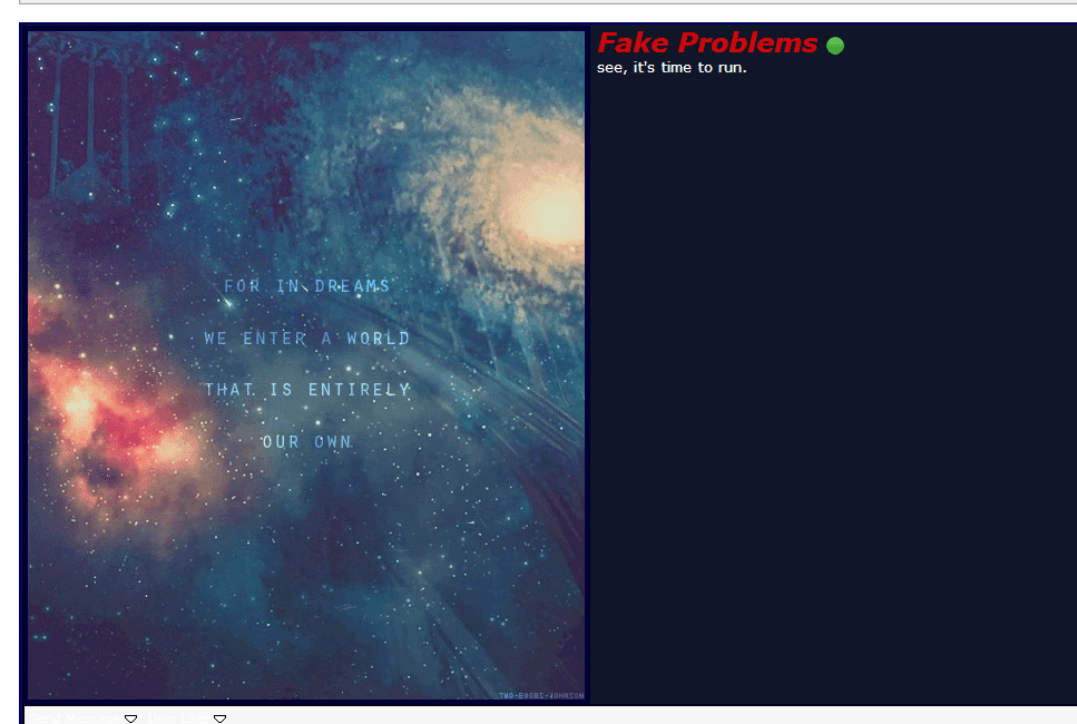 Oh look. Ausy got a name change. Interesting. 

Do you have alot of Fake Problems Ausy?