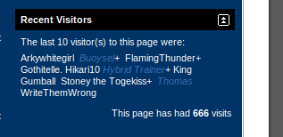 Oh lovely, 666 views.
