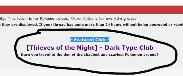 OH MY GLOB. My club's the featured club at the moment. I don't know how to think. This is such an unexpected honor. :'D 

Thanks Ozzy or Olli!! ^__^

