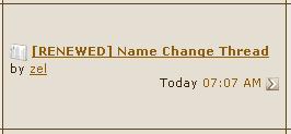 oh noooo!

I never thought this day would come... xD

you'd be surprised what zel requested for a new name... xD