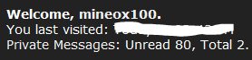 Okay... 80 Unread... Total 2...






(I edited a screenshot BTW XD)
