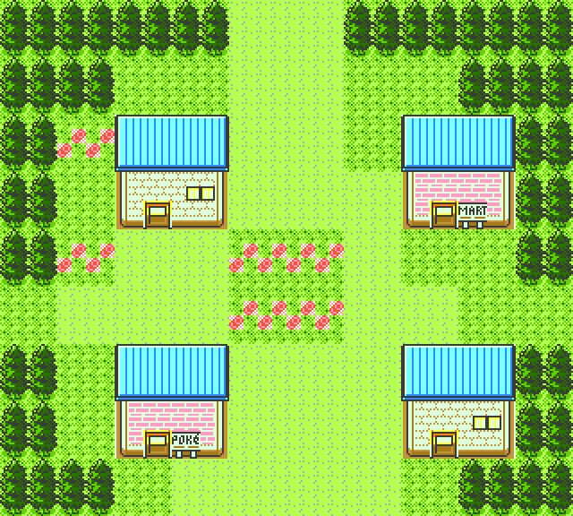 Oldale Town devamp. Used gold map. recolored some of the tiles. thank you.