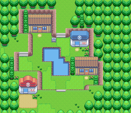 Oldale Town Re map