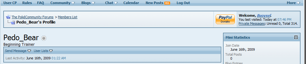 OMG, all in favor of banning this guys IP address?