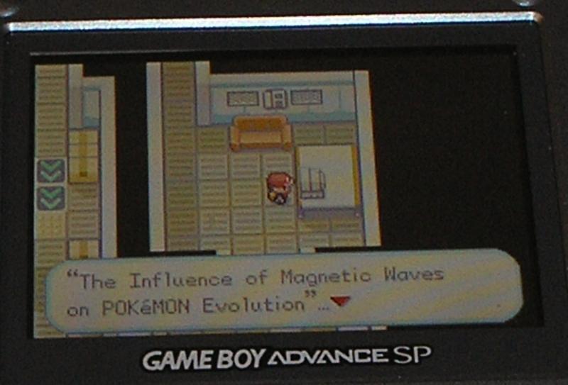 OMG!  DP foreshadowing in FireRed!