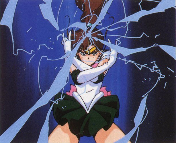 One of Sailor Jupiter's attacks