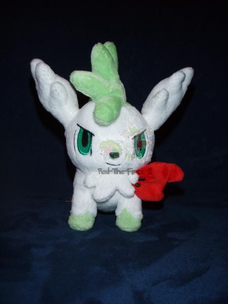 Part 05/14:

Front View of the Sky-Form Shaymin Pokédoll !