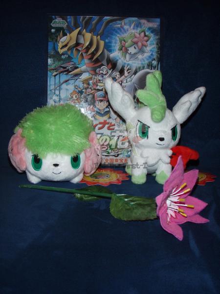 Part 14/14:

Last Group Photo of the Pokédolls and the Glacidea Flower in front of their Movie Poster!!!
