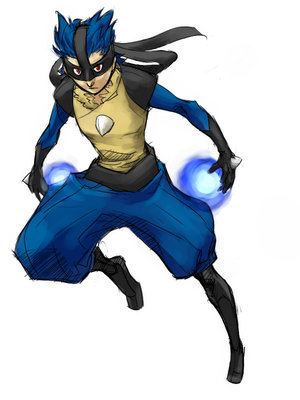 part human... part lucario... all me
