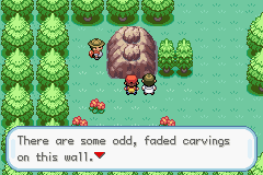 Part of a sidequest that will let you catch the Regis. You'lkl need the National Dex first.