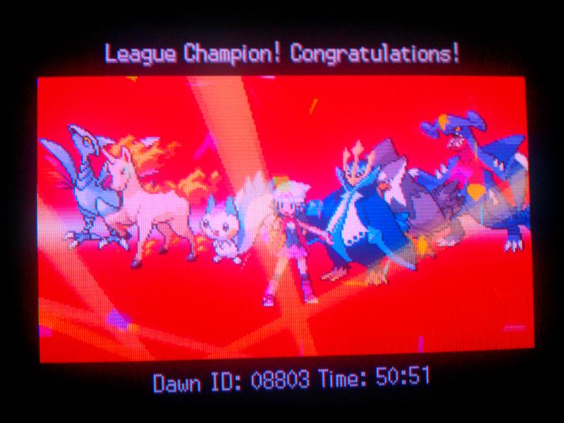 Pearl Re-run Team
Pachirisu
Empoleon
Rapidash
Staraptor
Garchomp

Helpers:
Skarmory
Bibarel