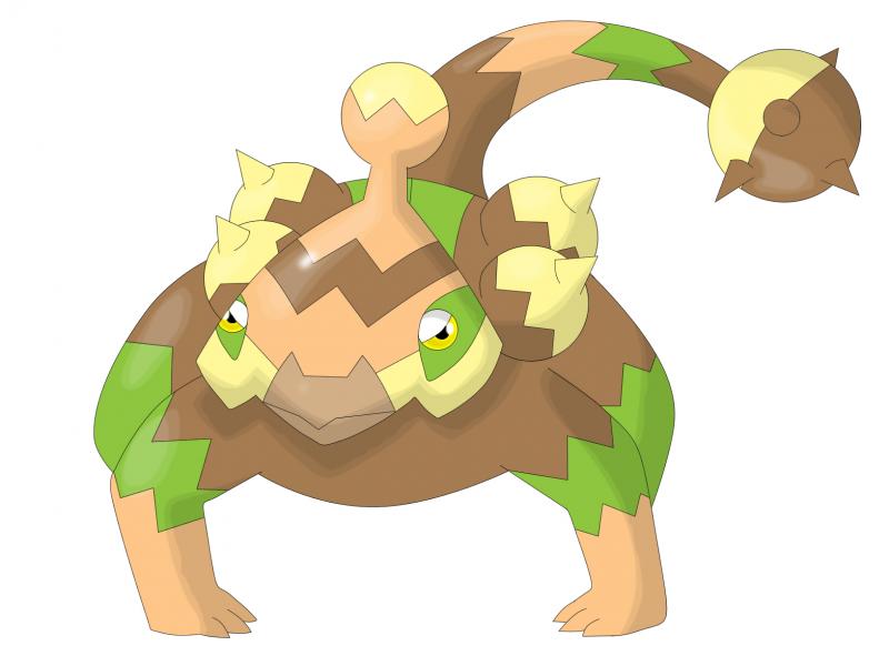 Percumadon: Rock/Ground type!