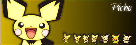Pichu Banner with past Pichu avatars