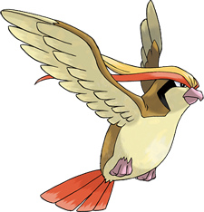 Pidgeot

Attacks:
- Steel Wing
- Agility
- Fly
- Roost