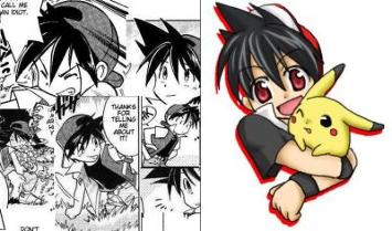 Pika and Red