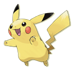 Pikachu - Art from FR/LG
