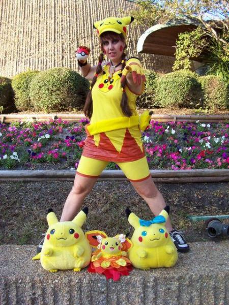 Pikachu Fan Girl from Battle Revolution