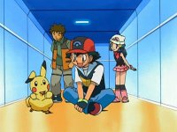 Pikachu from DP, making a Bruneary imitation