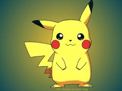 Pikachu, from the anime presumably?