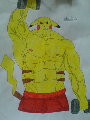 Pikachu on Steroids