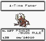 Pinsir HoF Pic