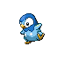 Piplup made with the base of larvitar.