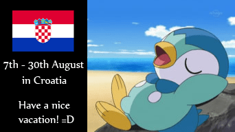 Piplup on summer vacation 2010 --> This image was made by me and yep, I`m on summer vacation now! xD