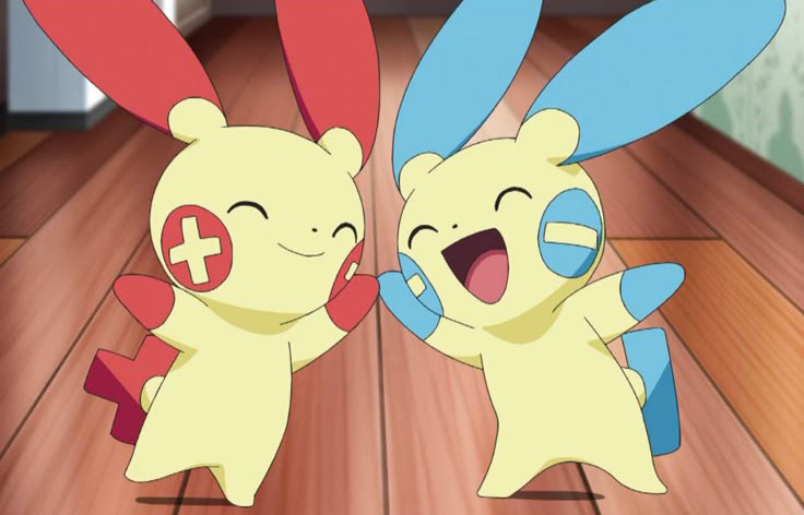 Plusle and Minun