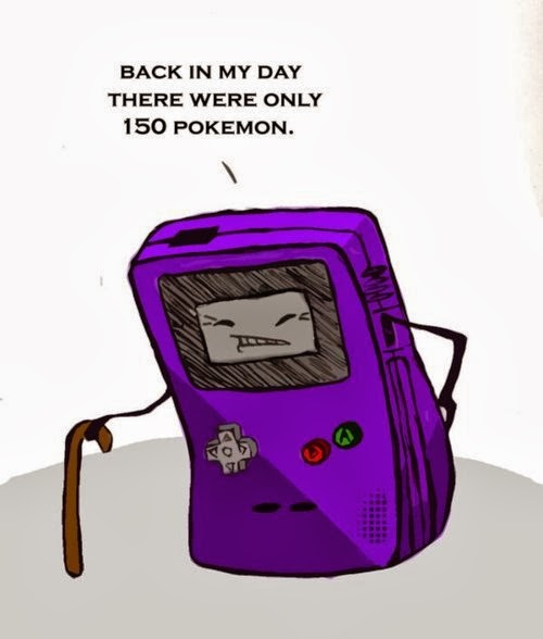Pokémon Back in the day.