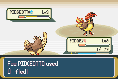 Pokémon Crystal Shards - Falker battle glitch