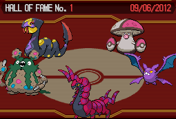 Pokemon Black Hall of Fame Champs