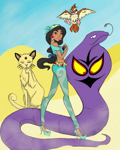 Pokemon Disney Jasmine