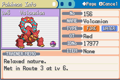 Pokemon from generations 1-6.