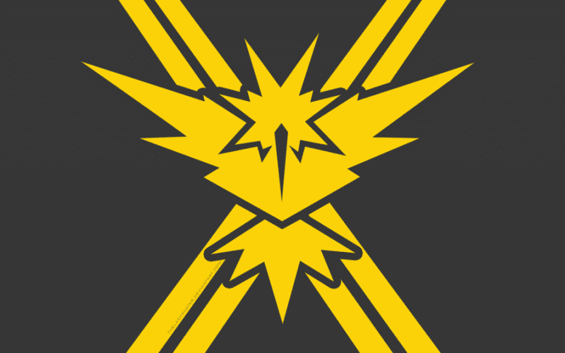 pokemon go team instinct wallpaper by theladyavatar da9g6z3
