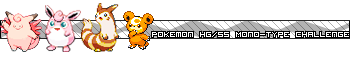 Pokemon HG/SS Mono type Challenge