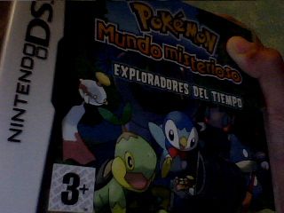 Pokemon Mystery Dungeon Explorers of time box