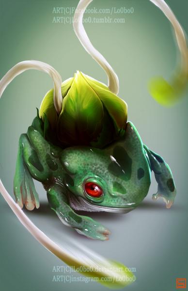 pokemon project 001 Bulbasaur byLo0bo0