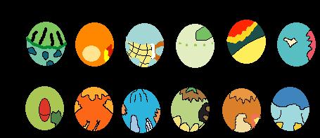 pokemon starters eggs