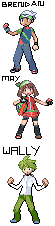 Pokemon Trainers ( front )