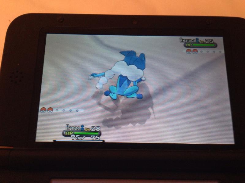 Pokemon x second gym Frogadier vs Amaura