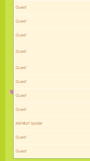 Poor MSNbot Spider surrounded by guests...