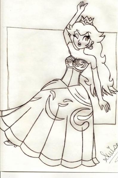 Princess Peach (unfinished).