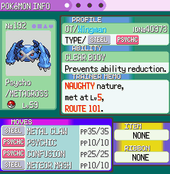 Psycho Emerald Status 4