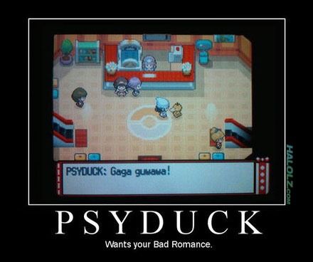 Psyduck Gaga.