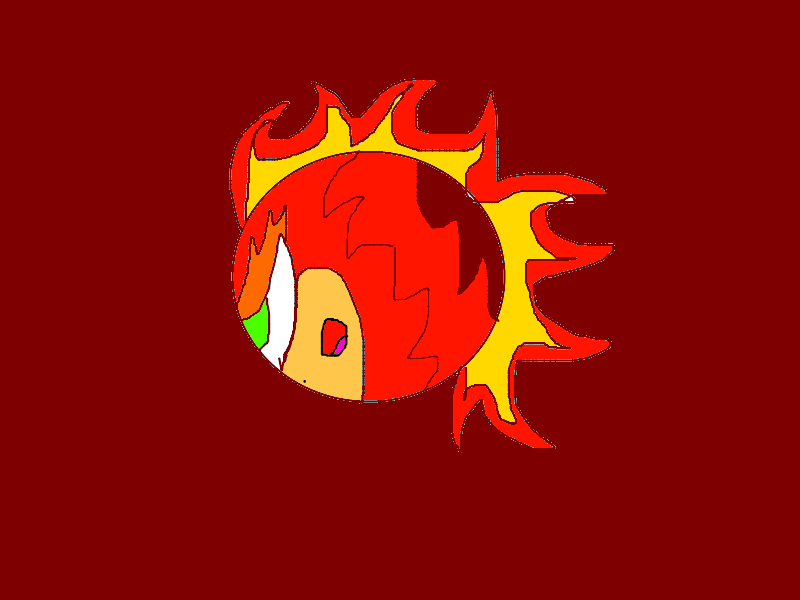 Pyorb- The Fireball Pokemon
Pyorb's mullet-like fire on it's body will never go out.
They are able to levitate over the ground due to the heat waves e