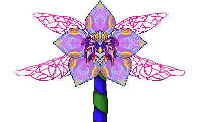 Queen Sectonia in her Flower Phase. I'm really proud of it :D

I do not own Queen Sectonia. I only made the sprites + animation.